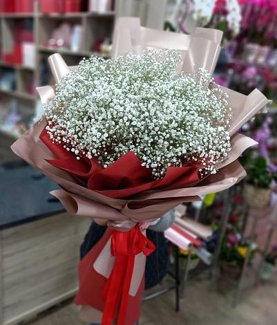 Букет цветов из: Гипсофила в Безенчуке